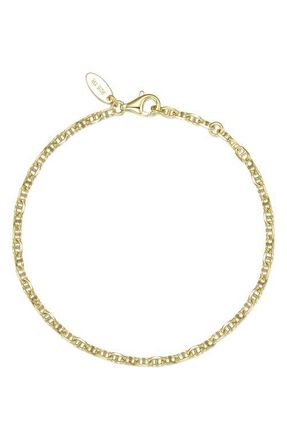 Lafonn Medium Lucy Chain Bracelet in Gold at Nordstrom, Size 7.25