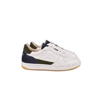Faguo Stijlvolle Suede Sneakers - Heren - Sneakers - Wit - 44 EU - Schoenen