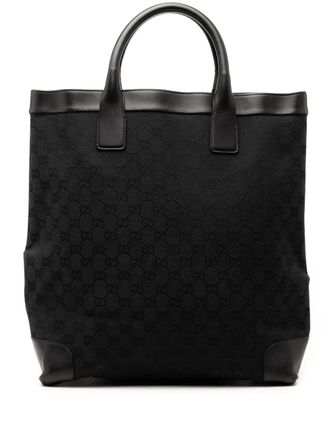 Gucci 2000-2015 GG Canvas tote bag - Black