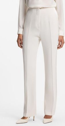 BOSS Tanjana Tuxedo Pants in Soft Cream at Nordstrom, Size 16
