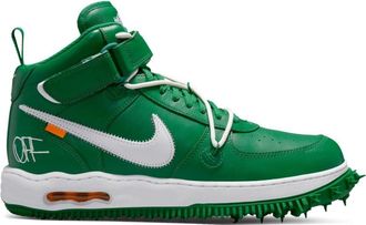 Nike Air Force 1 Mid Pine Green sneakers - unisex - Leather - 11