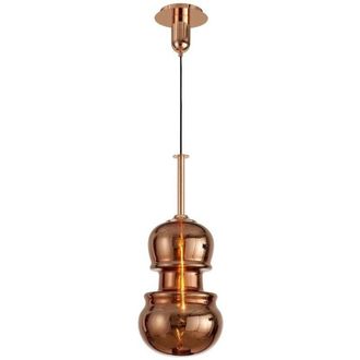 Mantra Inspired Mantra - Sonata - Colgante De Techo Redondo De 29 Cm, 1 X E27, Cobre