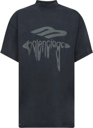 Balenciaga Hombre, Camisetas, Negro, Talla: M