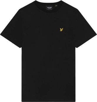 Lyle & Scott Football For All Graphic T-Shirt - Heren - T-shirts - Zwart - M - Katoen - Tops