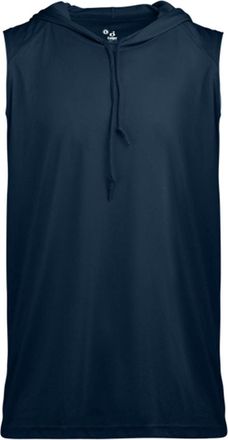 Badger Mens B-Core Sleeveless Hooded T-Shirt