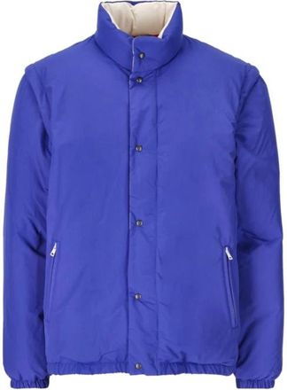 Gucci Jassen, Heren, Blauw, L, Stijlvolle Winterjassen voor Jou