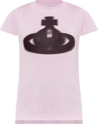 Vivienne Westwood T-shirt in cotone biologico - Rosa
