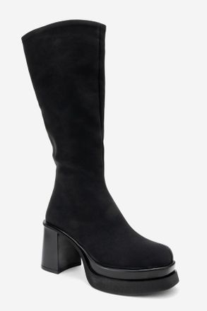 Prologue Carm Nubuck Platform Halfhoge Laars (Dames)