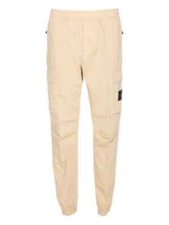 Stone Island Pantaloni con applicazione Compass - V009A