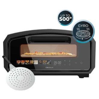 Cecotec Cecotec Horno El&eacute;ctrico Para Pizzas Pizza&co 500 Gyro. Piedra Giratoria Alta Temperatura, Panel Digital T&aacute;ctil, 8 Men&uacute;s, 65-500&deg;