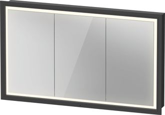 Duravit Duravit L-cube Armario Con Espejo Con Iluminaci&oacute;n Led, Grafito