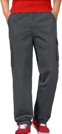 Generic MENS 3 IN 1 TROUSERS SHORTS ZIP OFF COMBAT CARGO SUMMER WORK JOGGING PANTS M-3XL[Grey,XXL]