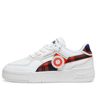 Puma x Porsche Legacy CA Pro Tartan Formstrip White Redmazing 308418-01