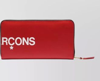 Comme Des Gar&ccedil;ons large logo rectangular wallet 205x100 mm