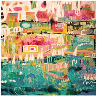 iCanvas Abstract Marina Ii By Karen Fields Wall Art