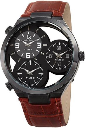 Joshua & Sons Joshua & Sons See Through Dial Mens Watch JX119TN