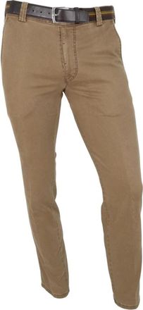 Meyer Jeans - Heren - Chinos - Beige - M - Broeken