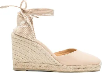 Castaner Schoenen, Dames, Roze, 40 EU, Leer, Carina Espadrilles