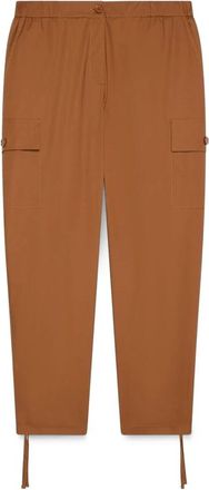 Fiorella Rubino Broeken, Dames, Bruin, 2Xl, Straight Broeken