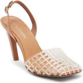 Jeffrey Campbell Clamz Pump in Clear Natural at Nordstrom Rack, Size 7.5