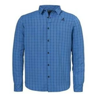 Sch&ouml;ffel Casual overhemden - Heren - Overhemden - Blauw - Maat: L