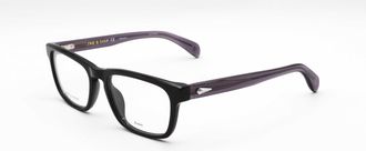 Rag & Bone Rag & Bone Mens 54mm Black Opticals