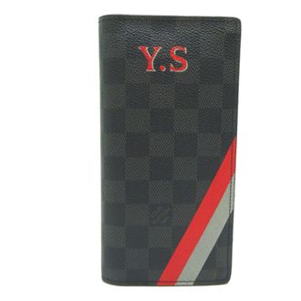 Louis Vuitton Damier Graphite Black Damier Graphite Wallet (Bi-Fold) (Pre-Owned)