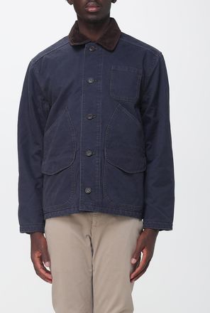 Filson Cotton Shirt Jacket with Velvet Collar