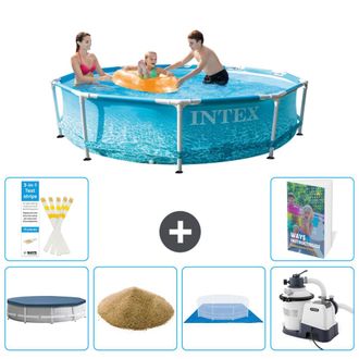 Intex Piscina Con Estructura Redonda - 305x76 Cm - 7-piezas S158
