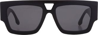 Victoria Beckham Black Browline Ladies Sunglasses VB651S 001 55