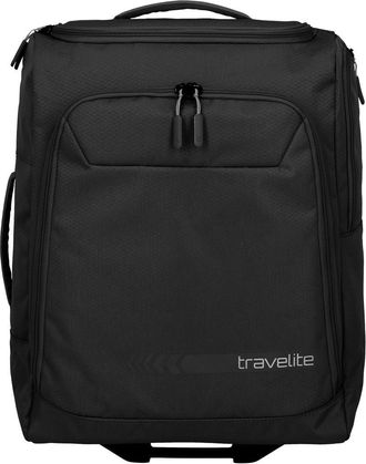 Travelite Koffer TRAVELITE KICK OFF, Damen, Gr. B/H/T: 55cm x 40cm x 20cm 44 l, schwarz, Koffer Koffer