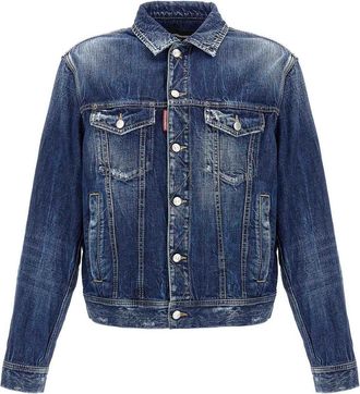 Dsquared2 Be Cool Be Nice Wash La Jacket