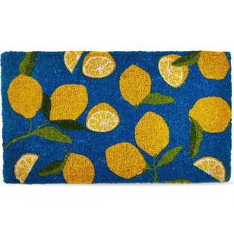 Tag Lemons Coir Mat Multi Coir Everyday in Blue at Nordstrom, Size Medium