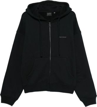 Daily Paper Clothing Logo-embroidered Zip-up Hoodie