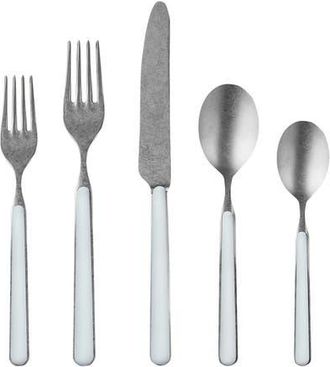 Mepra Fantasia Pewter Flatware Set - 5 Pieces in Light Blue at Nordstrom