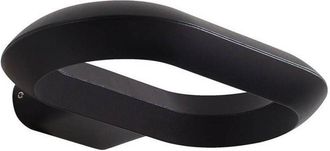 Lucande LED Outdoor Wall Light Loop made of Metal