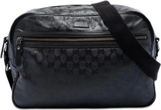 Gucci Borsa a tracolla in tela Pre-owned - - Pre-owned - Donna - Nero - ONE SIZE