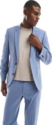 Asos Giacca da abito skinny blu