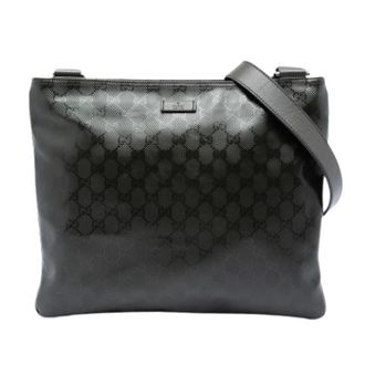 Gucci Pre-owned Cross Body Bags, female, Brown, Size: ONE SIZE Pre-owned Canvas Crossbody Bag
