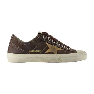 Golden Goose V Star 2 Trainers - female - Golden Goose - Sneakers - Brown - 4 UK - Shoes