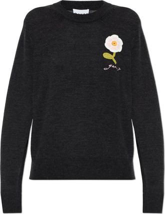 Ganni Donna, Maglie, Grigio, M, new