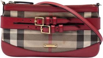 Burberry Pre-owned Bridle Langford Crossbody Bag - - Pre-owned - Donna - Rosso - ONE SIZE