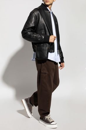 Ami Shirt With Logo, Mens, Light Blue