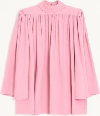 Valentino Cady Couture Pleated Top Wo