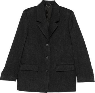 Toteme twill jacket - Grigio