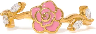 Girls Crew Rosebud Ring in Gold at Nordstrom, Size 8