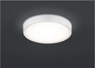 Trio Clarimo plafoniera led B18W · 1x 1850lm, 3000K bagno con bordo bianco D.33CM