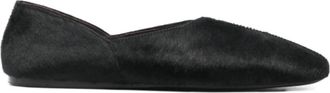 Khaite Jane Flat - Dames - Ballerinas - Zwart - 37 EU - Leer - Schoenen