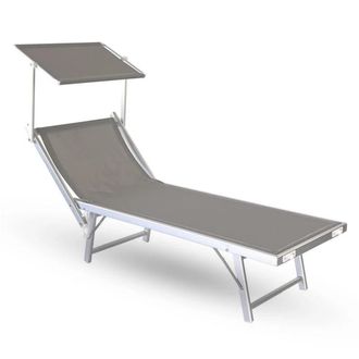 Brigros Tumbona de mar para playa o jard&iacute;n socorrista