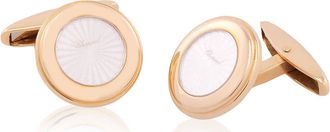 Chopard Gold Guilloche Cufflinks